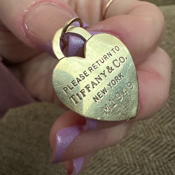 Return to Tiffany’s gold pendant - Picture 6 of 6